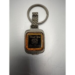 Vintage Don Massey Cadillac Dealer Premium Key Ring‎ Keychain